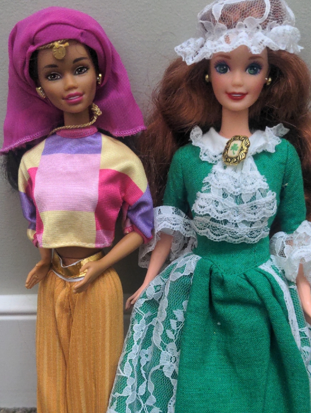 Barbie Irish And Moroccan Doll Lot